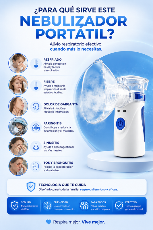 🔥 Promoción Especial:  Nebulizadores por Precio Exclusivo HOY🔥